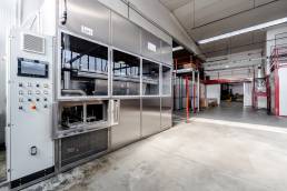 Interni dell'azienda Sbatech.