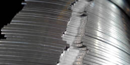 Metallo trattato da Sbatech.