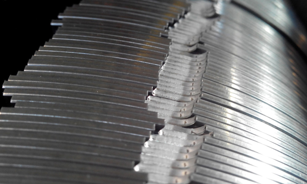 Metallo trattato da Sbatech.